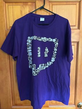 Twitch Purple Short Sleeve Graphic Tee